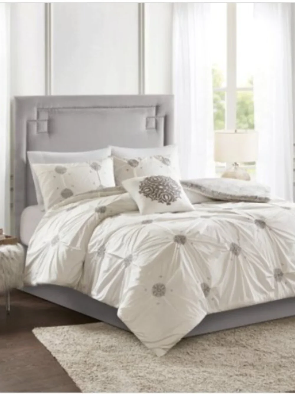 Madison Park Malia 4-pc. Duvet Cover Set